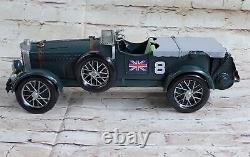 Striking tinplate vintage Blower model With United Kingdom Flag Artwork