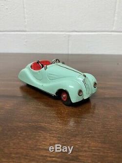 Super Clean Vintage Schuco Model 4001 Examico Windup Toy Car- US Zone Germany