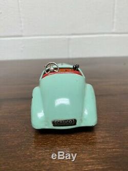 Super Clean Vintage Schuco Model 4001 Examico Windup Toy Car- US Zone Germany