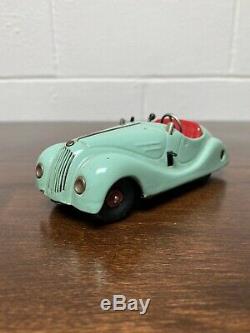 Super Clean Vintage Schuco Model 4001 Examico Windup Toy Car- US Zone Germany