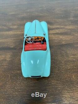 Super Clean Vintage Schuco Model 4001 Examico Windup Toy Car- US Zone Germany