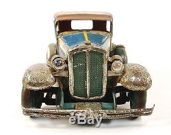 Super Rare 1920's Franklin Prewar Japanese Tin Car withOriginal Box NR
