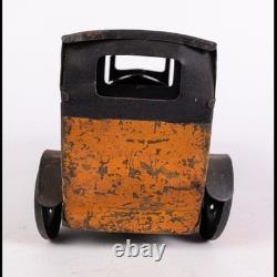Super Rare Antique Dayton Schieble Hill Taxi Friction Car