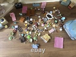 Sylvanian Families Grand Hotel, Car Mixed Sets Bundle Lot Vintage Toys