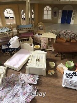 Sylvanian Families Grand Hotel, Car Mixed Sets Bundle Lot Vintage Toys