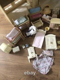 Sylvanian Families Grand Hotel, Car Mixed Sets Bundle Lot Vintage Toys