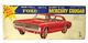 TAIYO Mercury Cougar Ford White VINTAGE TIN TOY CAR