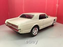 TAIYO Mercury Cougar Ford White VINTAGE TIN TOY CAR