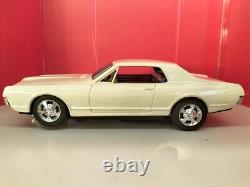 TAIYO Mercury Cougar Ford White VINTAGE TIN TOY CAR