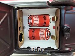 TAIYO Mercury Cougar Ford White VINTAGE TIN TOY CAR