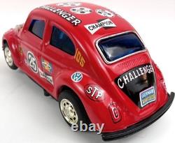 TAIYO VW VOLKSWAGEN BEETLE CAR #25 CHALLENGER 10 TIN Battery Toy Box MINT