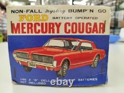 TAIYO Vintage Mercury Cougar Ford Toy Car Boxed Rare Collectible Working #10027