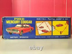 TAIYO Vintage Mercury Cougar Ford Toy Car Boxed Rare Collectible Working #10027