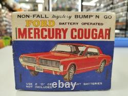 TAIYO Vintage Mercury Cougar Ford Toy Car Boxed Rare Collectible Working #10027
