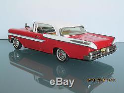 Tin 1958 Mercury Yonezawa Japan Friction Toy Car 11.5 No Reserve