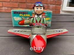 TN Toys Japan Mystery Plane In Its Original Box Near Mint Working & Rare
