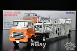 TOMICA LIMITED VINTAGE NEO LV-N89d 1/64 HINO TRACTOR + ANTICO CAR TRANSPORTER