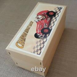 TOMY CHAMPION MIDGET RACER 5 75th Yonezawa Tin Friction Toy RACE CAR Japan withbox