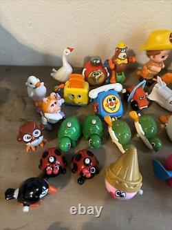 TOMY Vintage Wind Up Toys Lot. 46 Pcs. Cowboy/animals/cars. 13 Do Not Work