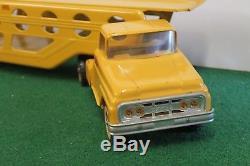 TONKA TOYS NO. 840 CAR CARRIER 1963 FORD WithFALCONS VINTAGE- BOXED & NICE