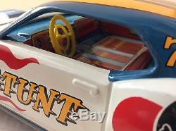 TPS Tokyo Playthings tinplate Mustang Stunt Car Boxed