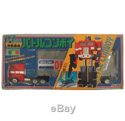 Takara Microman Battle Convoy Diaclone Car Robot Mobile Base Vintage Figure Rare