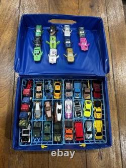 Tara Toy 70s 80s Car Case Vinyl Rare Version With40 variety of car models