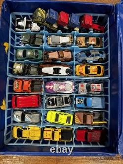 Tara Toy 70s 80s Car Case Vinyl Rare Version With40 variety of car models