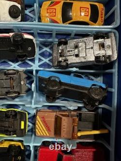 Tara Toy 70s 80s Car Case Vinyl Rare Version With40 variety of car models