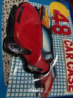 Tara Toy 70s 80s Car Case Vinyl Rare Version With40 variety of car models