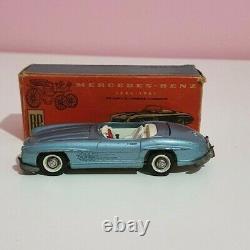 Tekno Toys Denmark Mercedes Benz 300 SL 1960s Rare Vintage Collectible Car BOXED