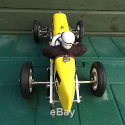 Tether Car Gilbow Miller Indy Race Car Clockwork Can Convert To Gas Model Engine