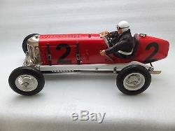 Tether Car. Gilbow Miller Indy Race Car. Clockwork. Convert To Gas Model Engine