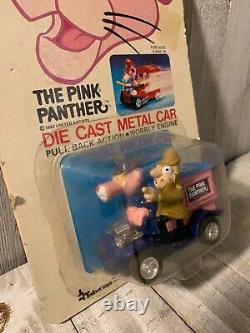 The Pink Panther Die Cast Metal Car 1982 Talbot Toys No. 3001