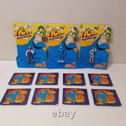 The Tick Vintage Toy / Comic Lot Bandai Super Hero Action Figure 1990s Books VTG