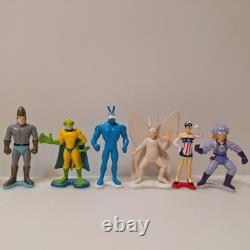 The Tick Vintage Toy / Comic Lot Bandai Super Hero Action Figure 1990s Books VTG