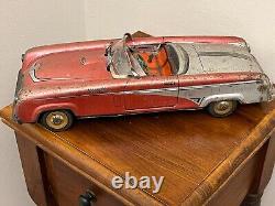Thunderbird Tin Friction Toy Car West Germany Niedermeier PN 350