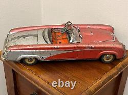 Thunderbird Tin Friction Toy Car West Germany Niedermeier PN 350