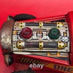 Tin Hot Rod battery operated Dream Boat Rock n Roll Vintage toy car
