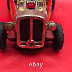 Tin Hot Rod battery operated Dream Boat Rock n Roll Vintage toy car
