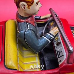 Tin Hot Rod battery operated Dream Boat Rock n Roll Vintage toy car