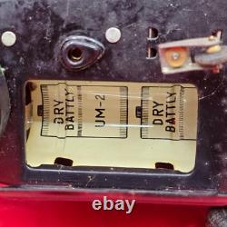 Tin Hot Rod battery operated Dream Boat Rock n Roll Vintage toy car