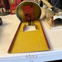 Tin & Plastic Jet Car Crank It Up Hit The Button And Watch It Fly Made In USA