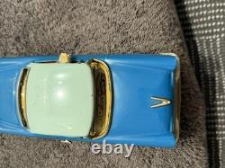 Tin Push Car With Barking Dog- Rare