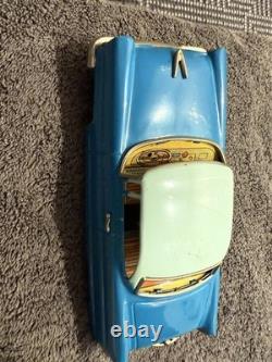 Tin Push Car With Barking Dog- Rare