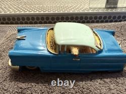 Tin Push Car With Barking Dog- Rare