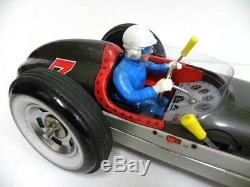 Tin Toy / 1950'S Yonezawa toys JETSPEED RACECAR battery car working properly