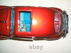 Tin Toy Car Volkswagen Bandai 4022 Japan Battery Openable Door Latta Epoca