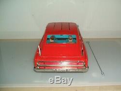 Tin Toy Dodge Charger Car Japan Battery Big Dimension CM 40 Giocattolo Latta