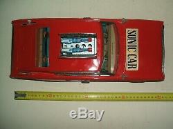 Tin Toy Dodge Charger Car Japan Battery Big Dimension CM 40 Giocattolo Latta